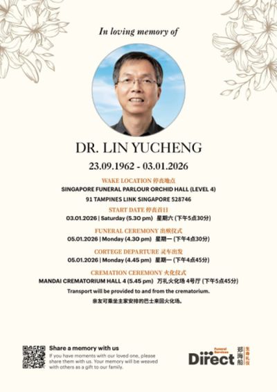 LinYucheng obit